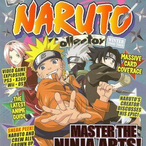 Naruto Collector Magazine Winter 2008/2009 Shonen Jump Manga
